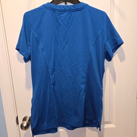 Landau Forward White Cross CRFT 3-Pocket V-Neck Rib Knit Top sz XL - Picture 4 of 6